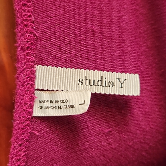 Purple Ruffle Shirt - Picture 3 of 3